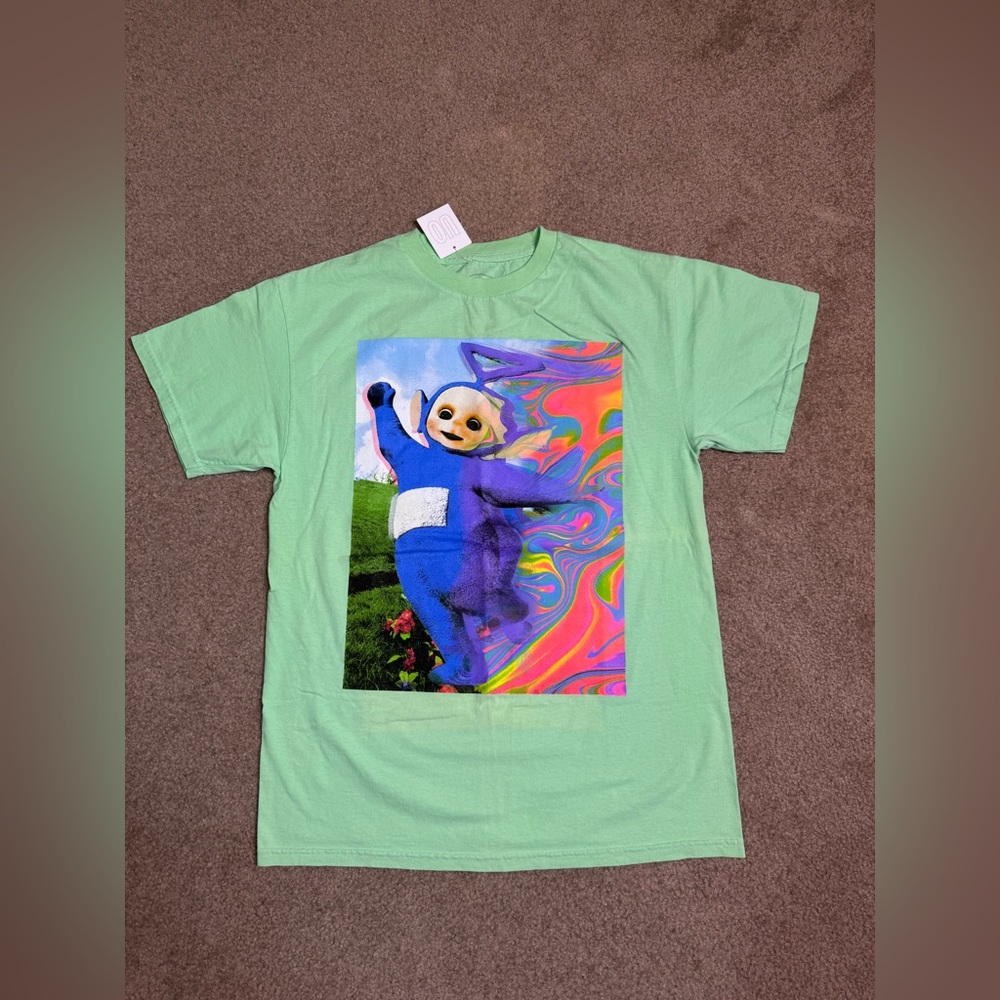 Urban Outfitters UO Teletubbies Trippy Acid T-Shirt Medium